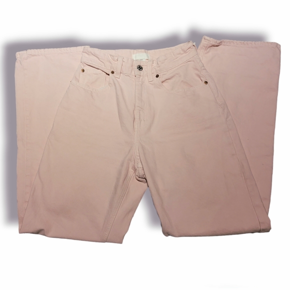 5 for $25 🔥 H&M Baby Pink pants/jeans - Picture 1 of 3